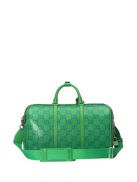 gucci duffle bag green